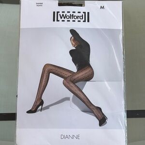 Wolford Geometric Mocca Dianne Tights